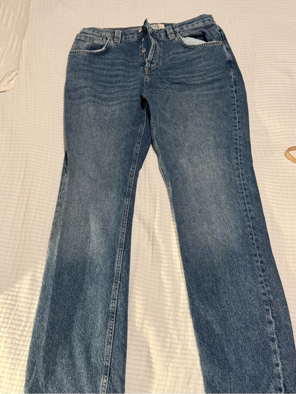 Women's Classic Straight-Leg Jeans - Blue